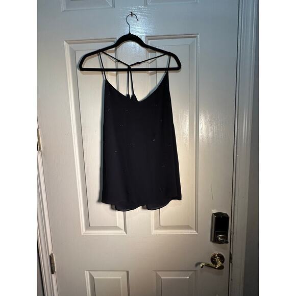 Greylin Women's Black Sleeveless V-neck Blouse Top Size Large - Picture 5 of 6